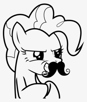 Pie Line Drawing At Getdrawings - Line Draw Of Pinkie Pie #2260416