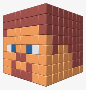 Steve Head From Minecraft Attach It To Anything If - Brickwork #2260885