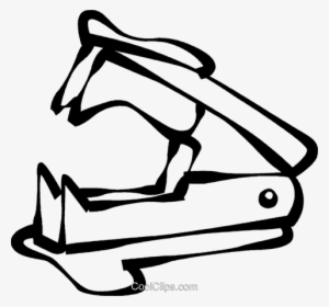 Staple Remover Royalty Free Vector Clip Art Illustration #2261169