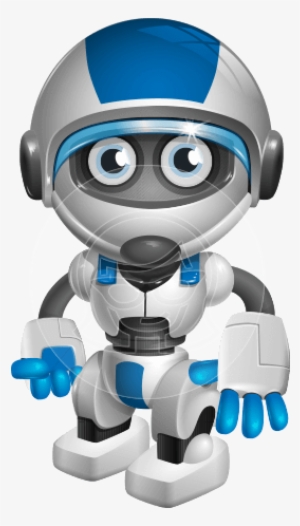 Robot Vector Cartoon Character Design By Graphicmama - Android Robo #2261354