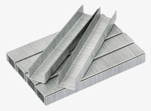 Stacked Rows Of Lightweight Staples - 8mm Steel Staples (1000) #2261392