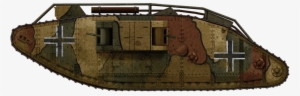 Beutepanzerwagen Iv Female - Mark I Tank Png #2262118