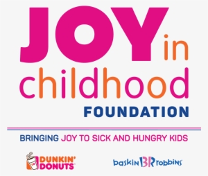 Joy In Childhood Foundation Logo - Dunkin Donuts Joy Foundation #2262522