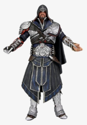 Big Assassin S Creed Brotherhood Ezio 7 Onyx Hooded - Assassins Creed Action Figure Ezio Onyx #2264137