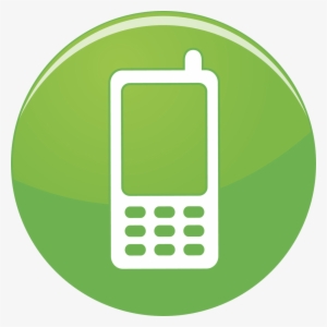 Icono De Tel Fono Png Con Contacto E Icono Celular - Circle #2265249