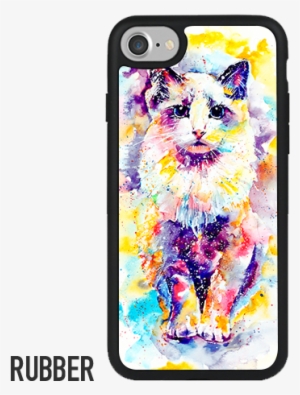 Funda Para Celular Cat Watercolor (painting) - Mobile Phone #2265772