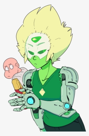 Green Fictional Character Vertebrate Cartoon Mythical - Steven Universe Crossover One Punch Man #2265812