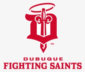 Dubuque Fighting Saints Full Logo - Dubuque Fighting Saints Logo #2266260