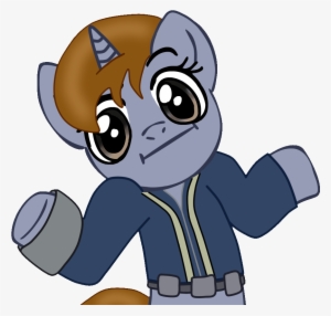 Fe Littlepip Shrug ) - Fallout Equestria Project Horizons Sanguine #2266630