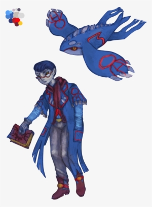 Kyogre Gijinka - Cartoon #2266776