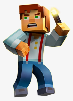 The Adventure Of A Lifetime In The World Of Minecraft - Minecraft Story Mode Season Pass Disc [pc Game] #2267134