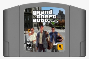 Grand Theft Auto V N64 Box Art Cover - Gta Grand Theft Auto V (5) For Xbox 360 #2267581