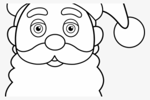Download Wallpaper - Santa Claus Face Outline #2267880