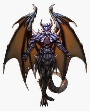 Black And White Special Monsters Name Zverud The Corrupted - Humanoid Dragon Demon #2268279