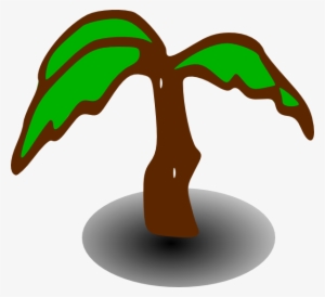 Treerpg Map Elements Clip Art Free Vector - Palm Tree Clip Art #2268280