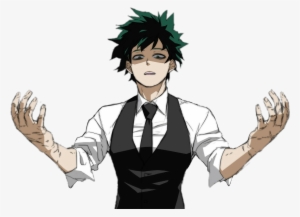 Png Free Deku Transparent Villain - Villain Midoriya #2268341