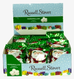 Russell Stover Milk Chocolate Marshmallow Santa Candy - Russell Stover Milk Chocolate - 2.875 Oz Bar #2268409
