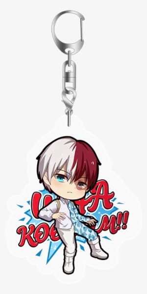 Anime My Hero Academia Izuku Midoriya Bakugou Katsuki - Móc Khóa Todoroki #2268477