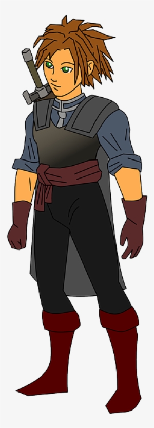 Swordsman, Warrior, Fighter, Character, Medieval, Rpg - Medieval Espadachin #2268635