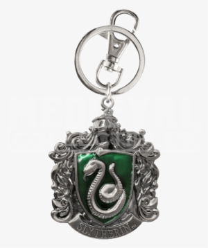 Slytherin Crest Keychain - Harry Potter Hogwarts Slytherin House Keychain Key #2269223