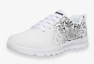 'snow Leopard' Edition - Leopard Portrait Solid Birch Timber Framed Wall Art #2269328