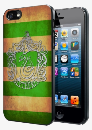 Harry Potter Slytherin Crest Samsung Galaxy S3 S4 S5 - Iphone 5 Cases Warcraft #2269659