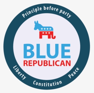 Sticker Blue Republican - American College Of Gastroenterology #2270799