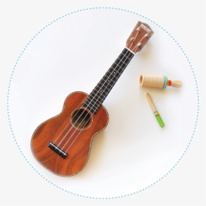 Uke And Rhythm Sticks - Acoustic Guitar #2270990