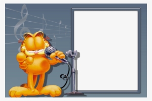 View Full Size - Garfield Photo Frame #2271162