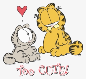 Garfield Too Cute Women's T-shirt - Garfield Loves Nermal #2271278