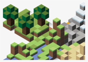 Minecraft Block Art Illustration - Minecraft #2272046