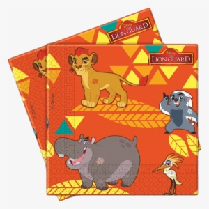 20 Napkins The Lion Guard 33x33cm - Lion Guard Napkins #2273476