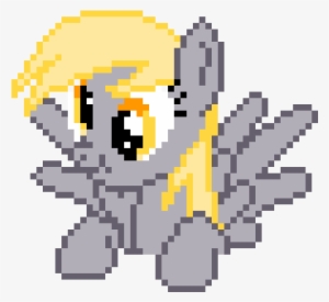 Mlp - Derpy - Perler Bead Pattern Derpy #2273567