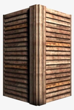 Wooden Wall, Corner Piece - Wall Corner Png #2273954