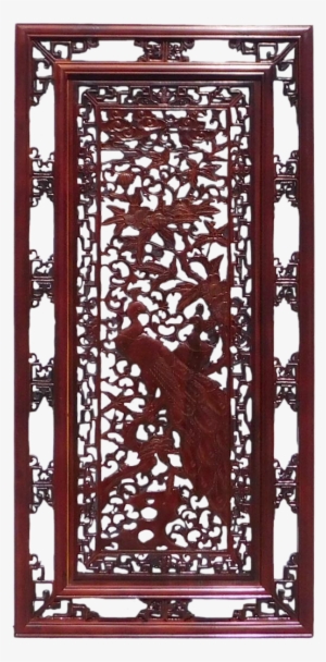 Chinese Decorative Wood Wall Panel On Chairish - Wood #2274254