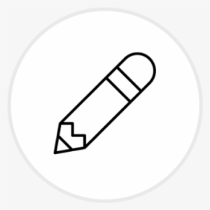 3d Design Icon - Outline Of Pencil #2274547
