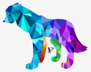 Geometric Wolf Png By Biowarefreak On Deviantart - Transparent Geometric Wolf Png #2275223