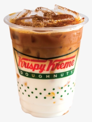 Caramel Macchito - Krispy Kreme Iced Caramel Latte #2275312