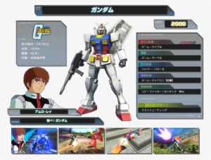 Exvsfb Gundam - Gottrlatan With Mega Beam Cannon #2275601