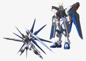 Due To The Installation Of A New Engine, Its Combat - Strike Freedom Gundam Png #2275662