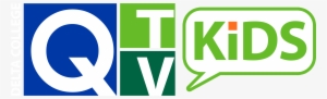 Q-tv Kids Logo With Delta College Name In White - Television #2275742