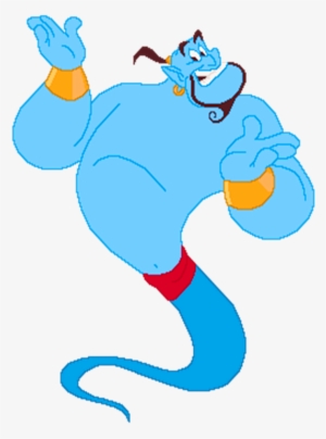 Genie - Genie From Aladdin Coming Out Of Lamp #2276866
