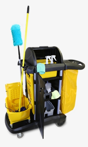 Maxiplus® Deluxe Janitor Cart - Electric Generator #2277526
