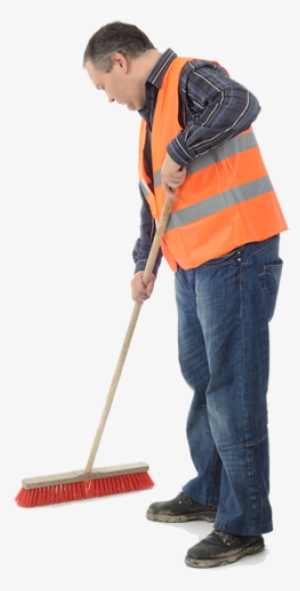 Sweeping Crews - Man Sweeping Png #2277732