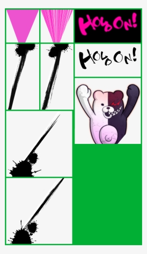 Click For Full Sized Image Monokuma's Hold - Danganronpa Pixel Sprite Monokuma #2278064