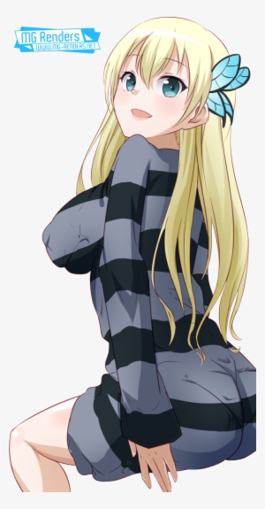 Anime Sexy, Longer Hair, Hair Png, Long Hair Styles, - Boku Wa Tomodachi Ga Sukunai Render #2278203