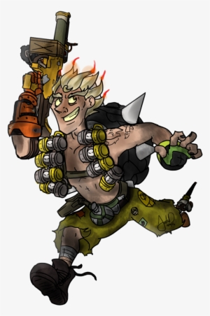 Overwatch Junkrat Weapon Png Clip Freeuse Stock - Art #2278787