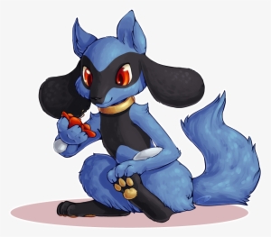 A Riolu Doodle I Found On My Pc That I Decided To Clean - Cartoon #2278882