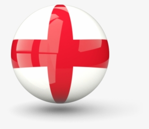 Illustration Of Flag Of England - England Round Flag Png #2279426