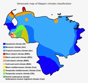 Mapa De Las Regiones Climáticas De Venezuela - Climate Map Of North Korea #2279461